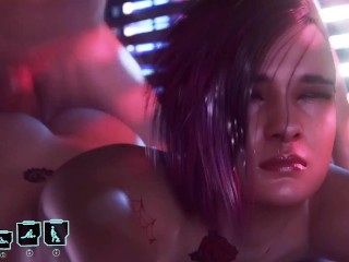 Cyberpunk 2077 Sex Episode - Anal Sex with Judy Alvarez, 3D Animated Game