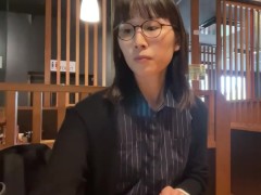 淫乱OLが休日に1人で焼肉を食べる① 1/16