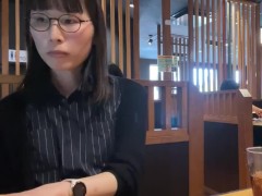 淫乱OLが休日に1人で焼肉を食べる① 13/16