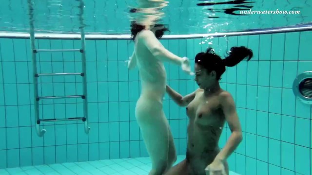 Markova and Zlata hottest lesbians underwater
