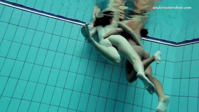 Markova and Zlata hottest lesbians underwater