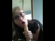 Preview 1 of Super Amateur Young School Slut With Small Natural Tits Fuck Didlo Deepthoart Sloppy