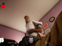 Cuckold Simulator 3d porn game part 3