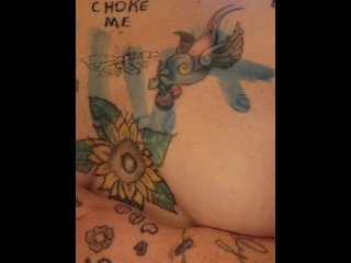 Submissive Slut, pees on me.