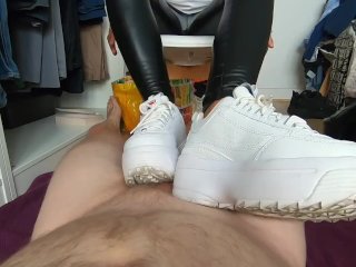 shoejob, feet, fila, fetish