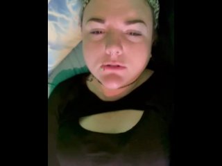 solo female, female orgasm, moaning, vertical video