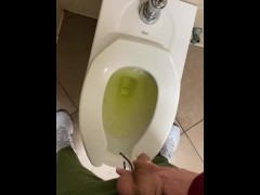 RT Small accident in car too many energy drinks running to a crowded public restroom shy bladder