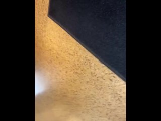 RT Small accident in car too many energy drinks running to a crowded public restroom shy bladder