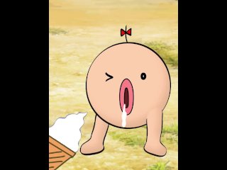御マンチャイがソフトクリームを食べるだけのアニメ
