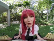 Preview 1 of Best Orgasm With Jewelz Blu As Ruthless MAKIMA From CHAINSAW MAN VR Porn