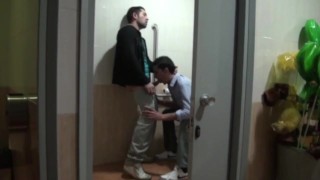 yougn striaft arab fucked by top latino in public toilets