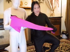 Cocoon Nylon Body Stocking Try On Haul