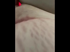 18 year old plays with vibrator and moans