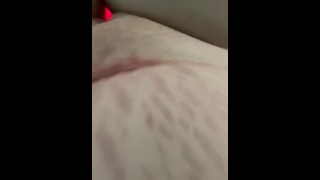 18 year old plays with vibrator and moans