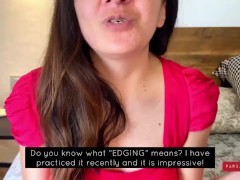 Video How to edge a man. All the secrets for a  prolonged orgasm- par3jahorny