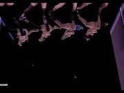 Preview 4 of [MMD] Stellar - Marionette Naked Kpop Dance Ahri Akali Kaisa Evelynn Seraphine KDA Popstar 4K 60FPS