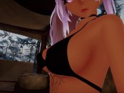 Preview 4 of Catgirl Girlfriend Makes a Video For You While on Vacation (JOI)