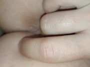 Preview 6 of Virgin ass close up fingering for the first time 4K AMATEUR VIDEO