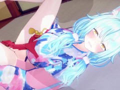 【ホロライブ 雪花ラミィ】雪花ラミィがイチャイチャセックスするだけ1 - Screenshot 4 of 16 - Vtuber