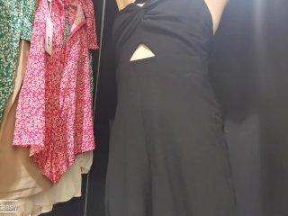 Big boobs don't fit in the dress