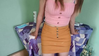 Con falda buenas
