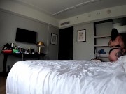 Preview 1 of Steven Rise & SugarBooty - Cheating Wife fucks in hotel room!