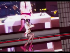 [MMD] Black Pink Lisa - Swalla Tifa Lockhart Naked Kpop Dance FF7 Final Fantasy