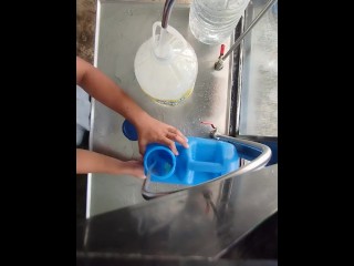 I Refill our Costumers Gallons of Water (Day 6)