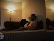 Preview 1 of Intimate Interracial Fuck, Ass Worship, Mutual Orgasm
