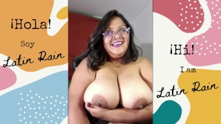 I am Latin Rain and these are my tits