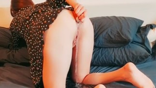 I FUCK MY ASS but I don't hold my pee and I PISS