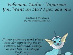 Video 18+ Pokemon Audio by HaruLuna - You Want An Ass? I Got You One