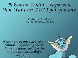 18+ Pokemon Audio Por HaruLuna - Você Quer Uma Bunda? Eu Tenho Um Para Você