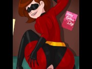 Preview 2 of Elastigirl Mother's Day Doggystyle (Collab with Aeolus)