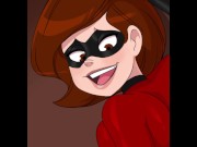 Preview 3 of Elastigirl Mother's Day Doggystyle (Collab with Aeolus)