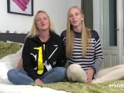 Preview 1 of Heiße deutsche Blondine dominiert ihre geile Freundin