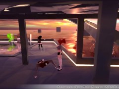 HotGlue [PornPlay Hentai Game] Ep.1 Lesbian hot sex before going into candy kingdom