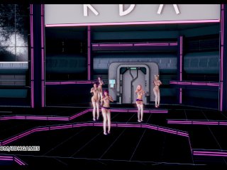 [MMD] Dreamcatcher - SCREAM Naked Kpop Dance Ahri Akali Kaisa Evelynn Seraphine KDA League of Legend