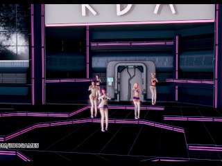 [MMD] Dreamcatcher - SCREAM Striptease Ahri Akali Kaisa Evelynn Seraphine KDA League of Legend