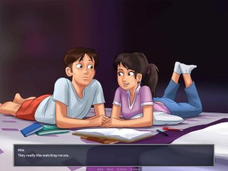 sexy girls, teen, summertime saga, cartoon porn