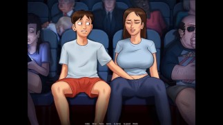 Summertime Saga: Pussy Fingering In The Cinema Ep132
