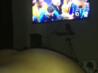 My best friend makes me cum inside her when France is world champion