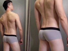 Try-on 4 different pouch underwear & Reviews