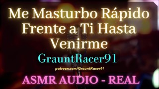 "Estoy toda mojada..." ASMR Real - Me Masturbo Frente a Ti Hasta Venirme Fuerte - Audio ASMR
