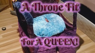 DIY Projects #1 - GOEDKOPE koninginnenstoel voor facesitting!