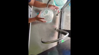 I Refill Our Costumers Gallons Of Water (Day 7)