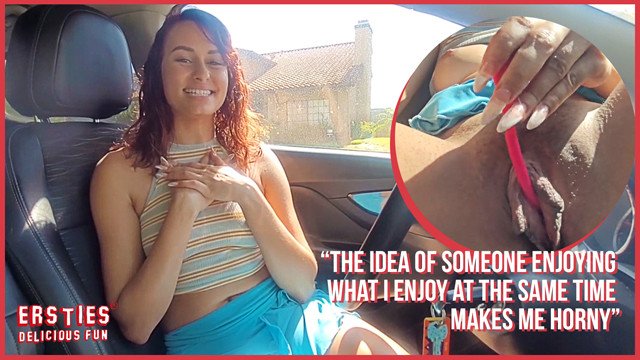 Serina Masturbates In Her Car