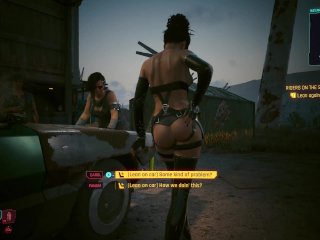 Cyberpunk 2077 Sexy Panam Scenes