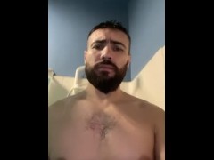 Horny guy wants to cum after shower www.onlyfans