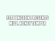 Preview 6 of Pantyhose Nylon Milk Bath video trailer with FetDungeon's Mizz. Honey Temper The Goddess of Fetish!